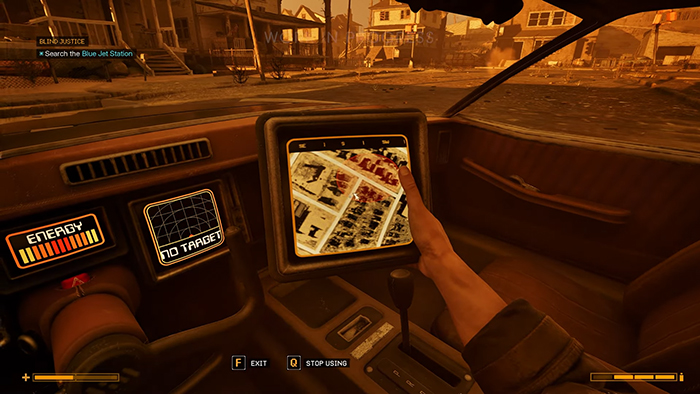 ExeKiller's main vehicle contains high-tech equipment.
