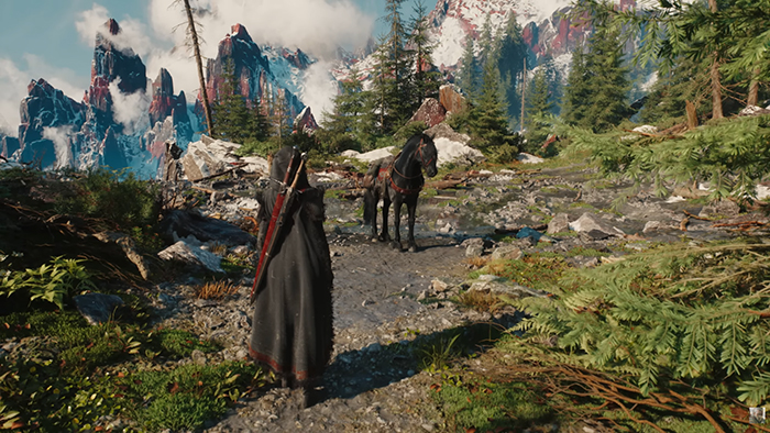 Ciri and his horse