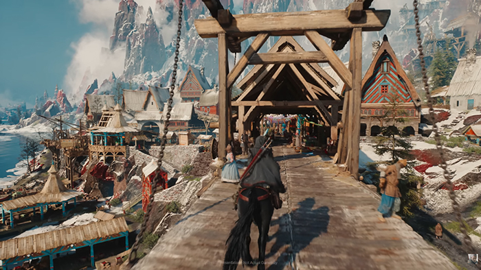 Ciri came to the village to investigate.