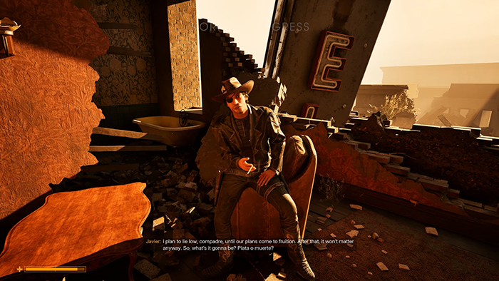 ExeKiller dialogue: Your decisions affect the main storyline.