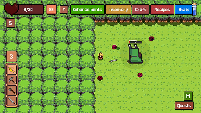 The fight against the Snail-King in Little Stronger features a unique set of mechanics, with the battle taking place deep within a dense forest.