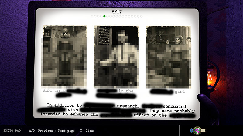 Censored images and redacted text about psychotropic research on human subjects